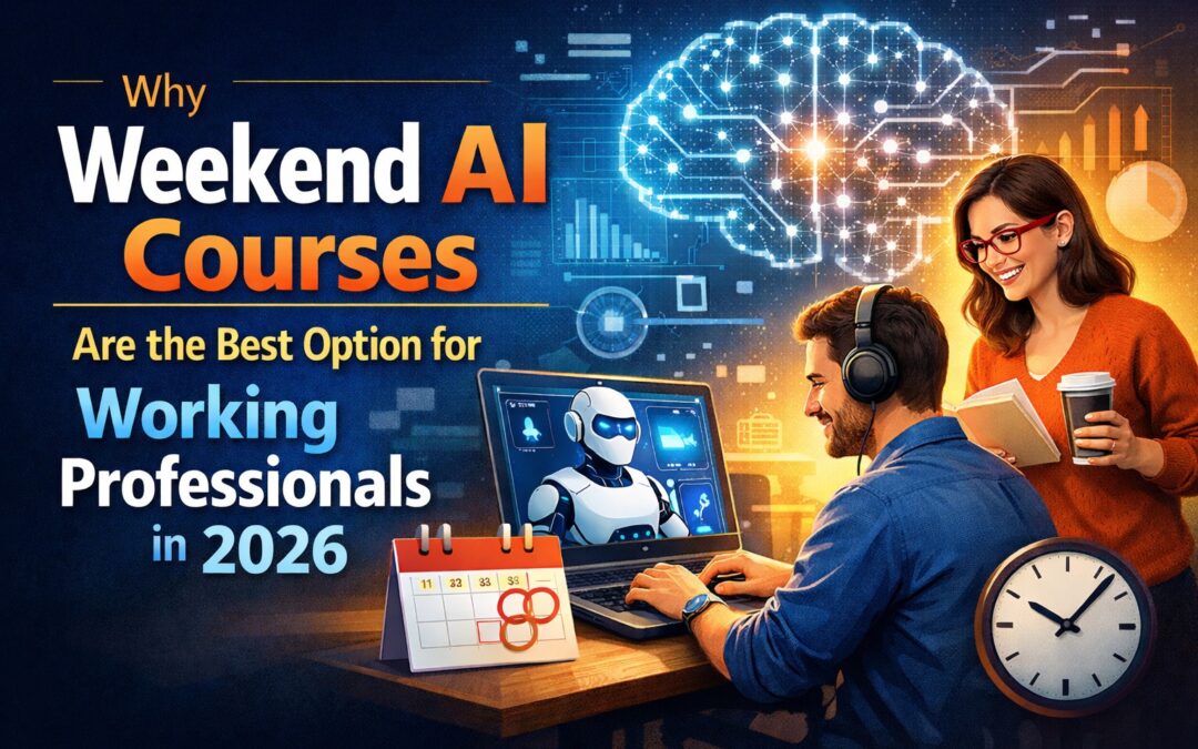 Why Weekend AI Courses Are the Best Option for Working Professionals in 2026