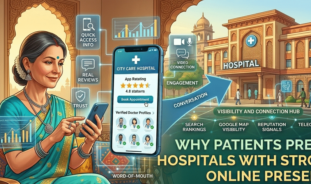 Why Patients Prefer Hospitals with Strong Online Presence (2026 Guide)