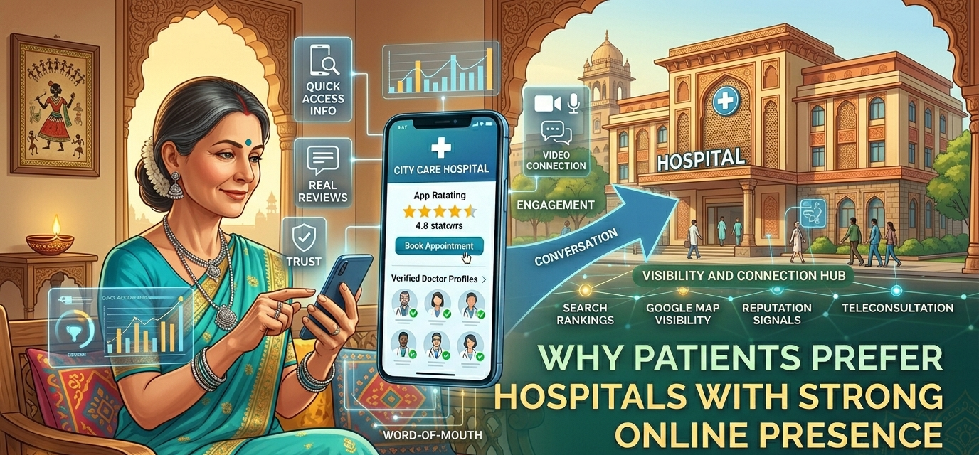 Why Patients Prefer Hospitals with Strong Online Presence