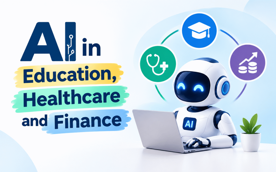 How AI is Revolutionising Education, Healthcare, and Finance